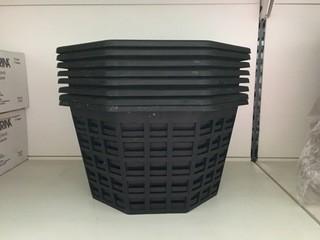 Lot of Assorted Sky Planters & Net Baskets.