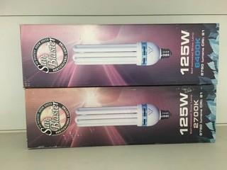 Lot of (1) 6400K & (1) 2700K SunBlaster Grow Lamps.