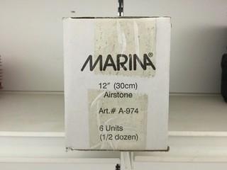 Lot of Approximately (24) 12" Marina Airstones.