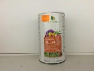 Lot of (2) 300g GreenEarth Garden Sulphur Powder.