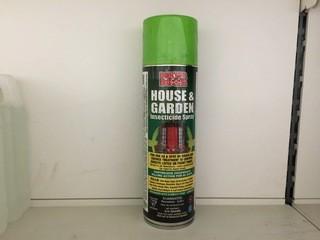 Lot of (4) 515g Cans of Doktor Doom House & Garden Insecticide Spray.