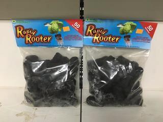 Lot of (2) Bags of General Hydroponics Rapid Rooter Plant Starters.