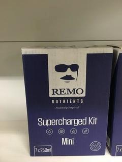 Lot of (2) Remo Nutrients Supercharged Kits.