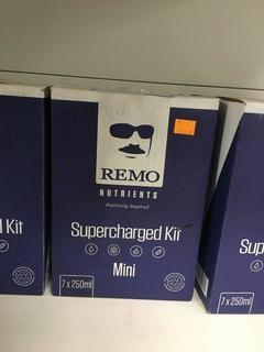 Lot of (2) Remo Nutrients Supercharged Kits.