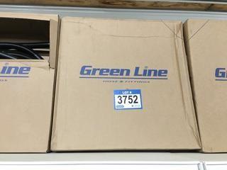 Green Line 3/4" Black Corrugated Bilge Hose, 50'.