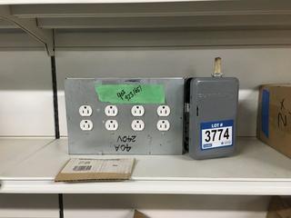 24-Hour Dial Time Switch, Model T104.