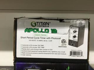 Titan Controls Apollo 12 Short Period Cycle Timer with Photocell.