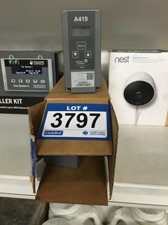 Lot of (2) Johnson Controls Single Stage Temperature Controller.