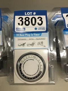 Lot of (3) 24-Hour Plug In Timers.