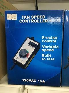 Lot of (4) Fan Speed Controllers.