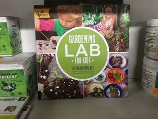 Gardening Lab Book For Kids.