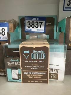 Lot of (6) Boveda Butler Smart Phone Humidor.