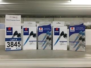 Lot of (5) NewPort Multi-Purpose Torch.