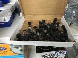 Lot of Assorted Screw Cap Vials.