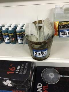 Metal Container with Assorted Bud Bags.