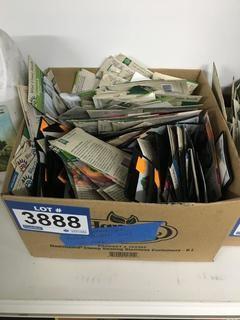 Box of Assorted Vegetable & Flower Seeds.