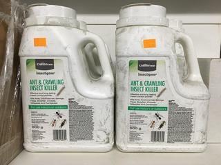 Lot of (4) 900g ChemFree Ant & Crawling Insect Killer.