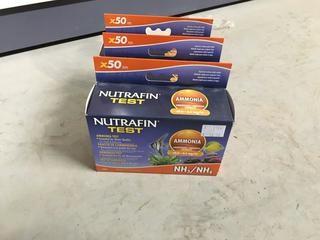 Lot of (3) Boxes of NutraFin Ammonia Tests.