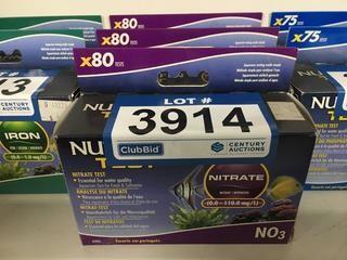 Lot of (3) Boxes of NutriFin Nitrate Tests.