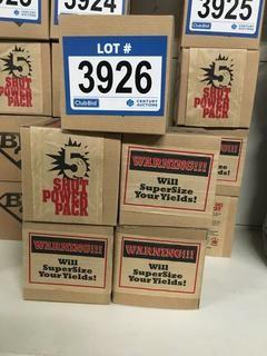 Lot of (5) Biological CO2 Enhancements.