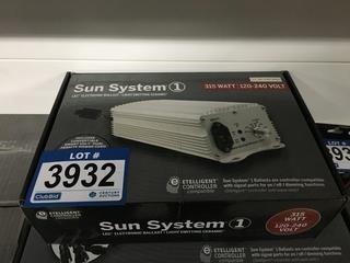 Sun System 1 LEC Electronic Ballast, 315W, 120V/240V.