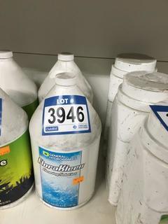 Lot of (2) 1 Gallon Bottles General Hydroponics FloraKleen Clearing Solution.