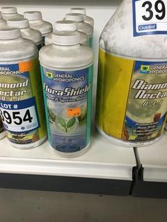 Lot of (4) 1L General Hydroponics FloraShield.