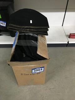 Box of Assorted Fabric Pots.