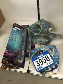 Lot of (3) Aquatic Epoxy Sticks & (3) Algae Magnets.