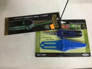 Lot of (2) Trimming Shears.