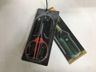 Lot of (2) Trimming Shears.