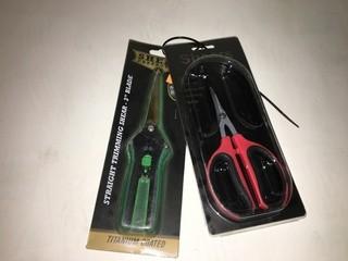Lot of (2) Trimming Shears.