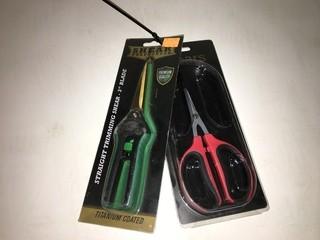 Lot of (2) Trimming Shears.