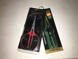 Lot of (2) Trimming Shears.
