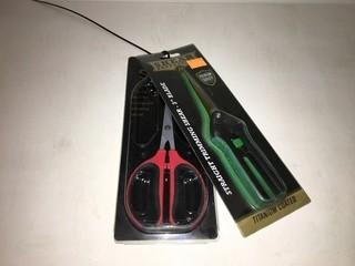 Lot of (2) Trimming Shears.