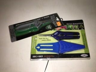 Lot of (2) Trimming Shears.