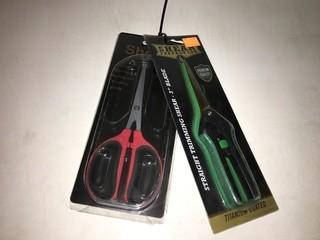 Lot of (2) Trimming Shears.
