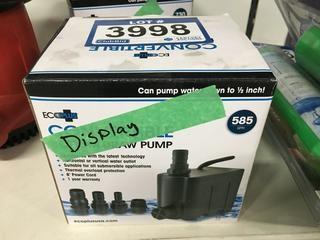 EcoPlus Convertible Bottom Draw Pump.