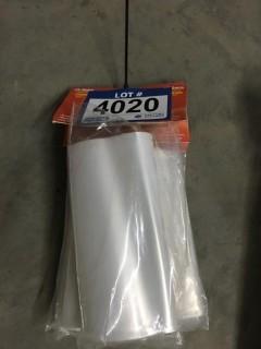 Lot of (4) 25 Piece Small Resealable Storage Bags.