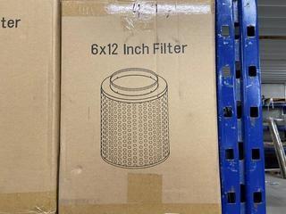 Lot of (2) 6 x 12 x 1.5" Filters.