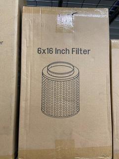 Lot of (3) 6 x 16 x 1.5" Filters.