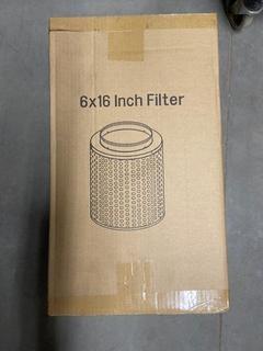 Lot of (3) 6 x 16 x 1.5" Filters.