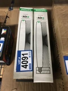 Lot of (4) Assorted Grow Lamps.