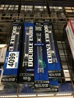 Lot of (8) UltraSun 1000W Double Ended Metal Halide.