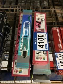 Lot of (6) Assorted Grow Lamps.