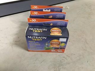 Lot of (3) Boxes of NutraFin Ammonia Tests.