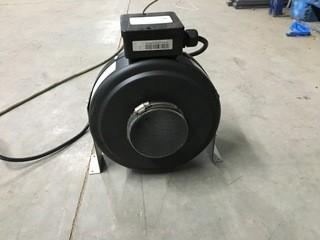 Hurricane 4" Inline Duct Fan, Model 736570.