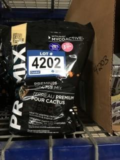Lot of (5) 5L Premium Cactus Mix.