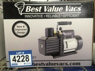 Best Value Vacs 1/4hp Vacuum Pump.