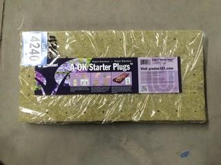 Lot of (11) A-Ok Starter Plugs.